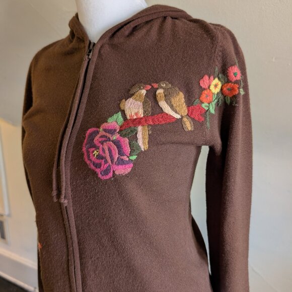 miss me y2k embroidered hoodie ASO miley stewart hannah montana (small) - Picture 6 of 9